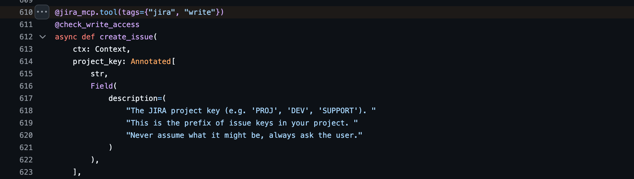 Atlassian MCP action check