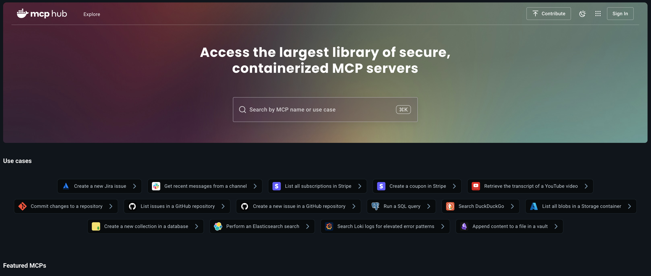 Docker MCP Hub